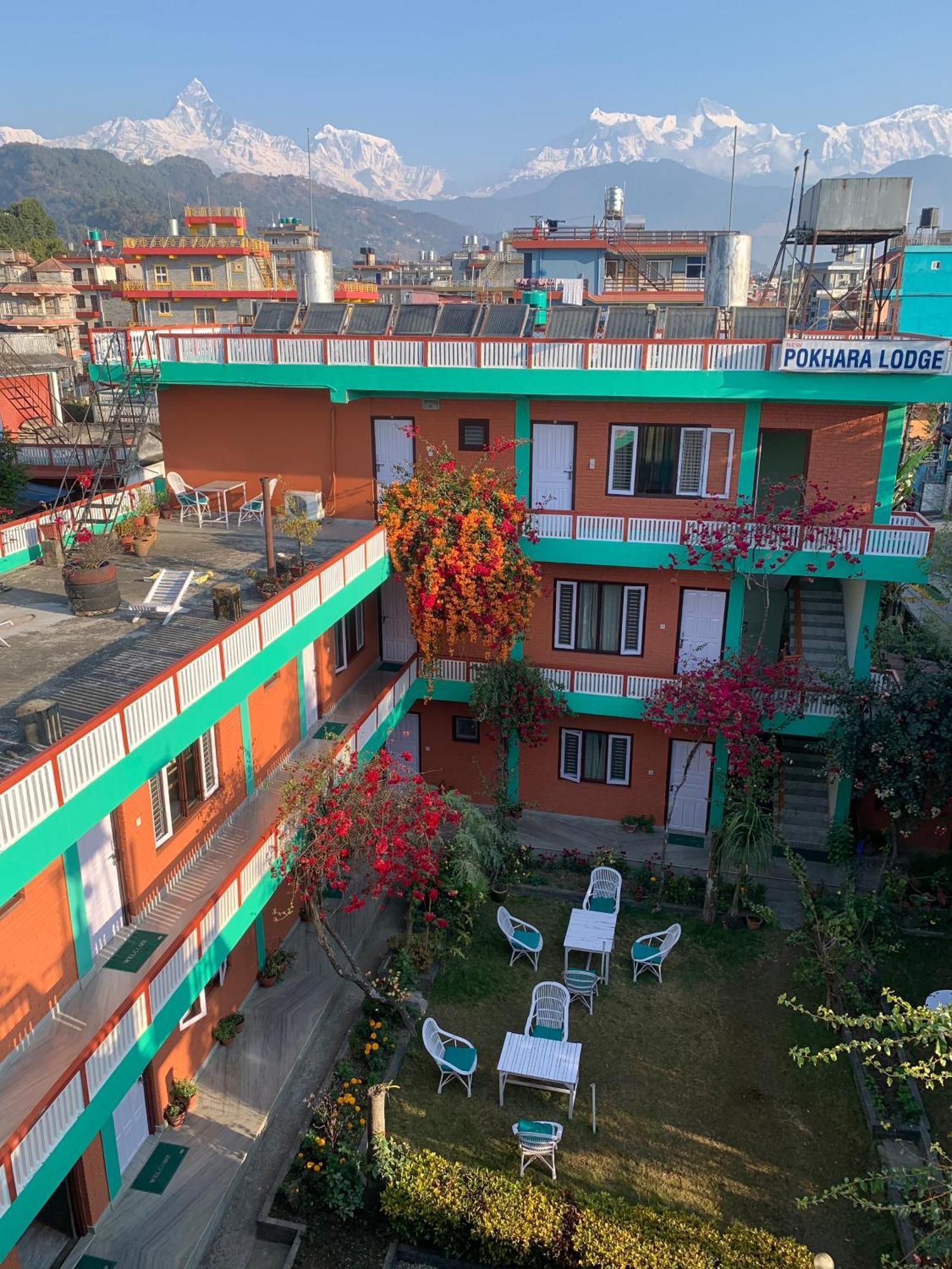 New Pokhara Lodge - Pokhara Lakeside Zewnętrze zdjęcie